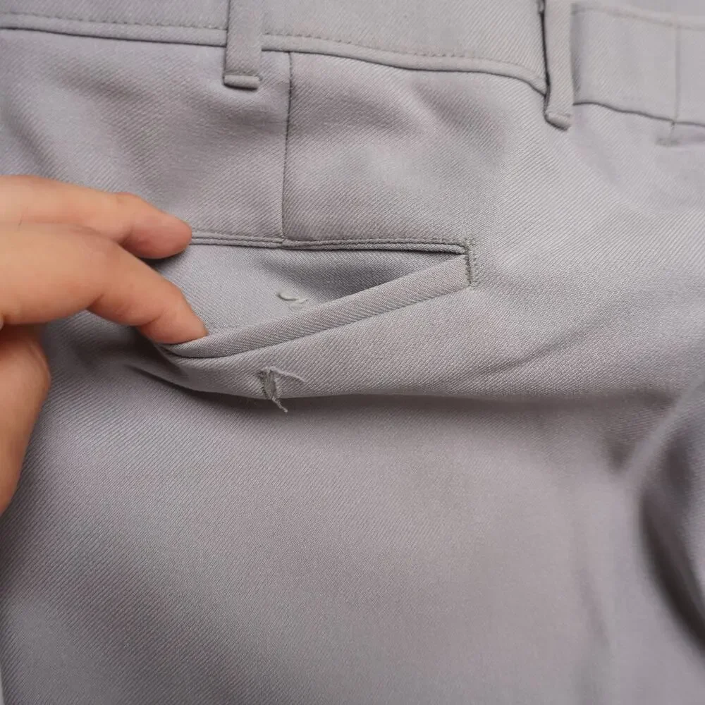 Vintage Levi's Action Slacks Sta-Prest Menswear Gray Dress Pants‎ 70s Trousers